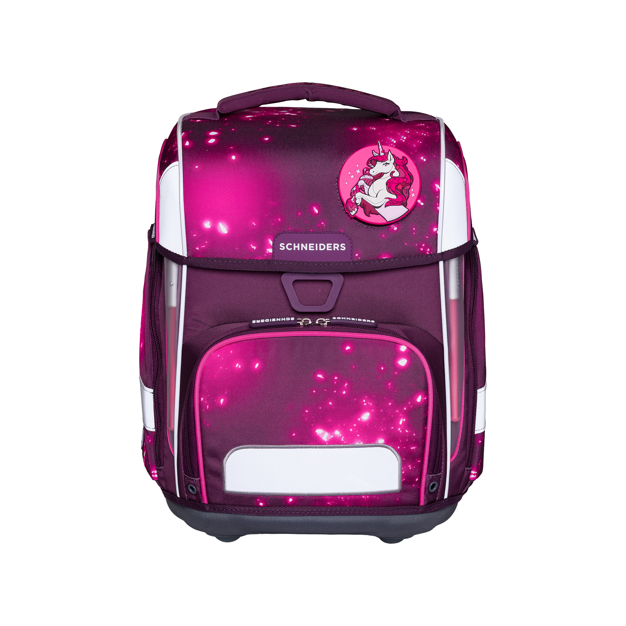 Schneiders Ergolite Schulranzen-Set 9-tlg. Berry Cosmos