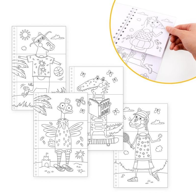 Trendhaus Malbuch Trendhaus Malbuch Tiermix