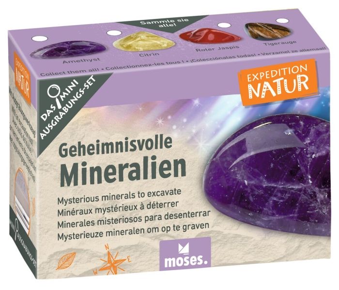 moses Expedition Natur Mini-Ausgrabungsset Geheimnisvolle Mineralien