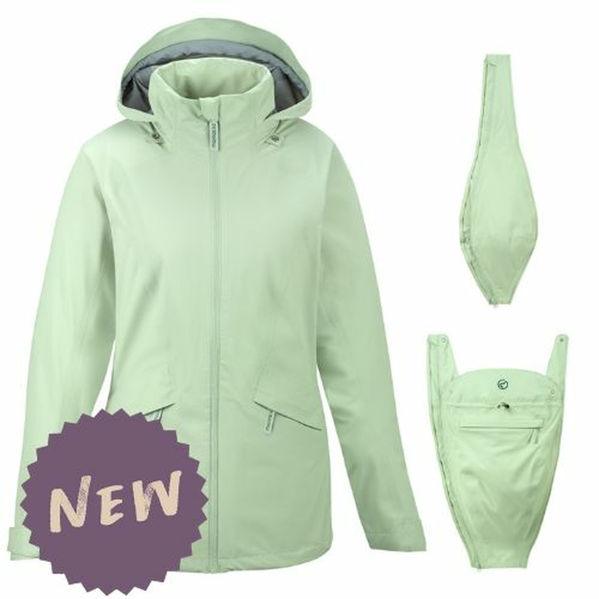 mamalila Outdoor-Tragejacke Explorer Mint S mamalila Outdoor-Tragejacke Explorer Mint S