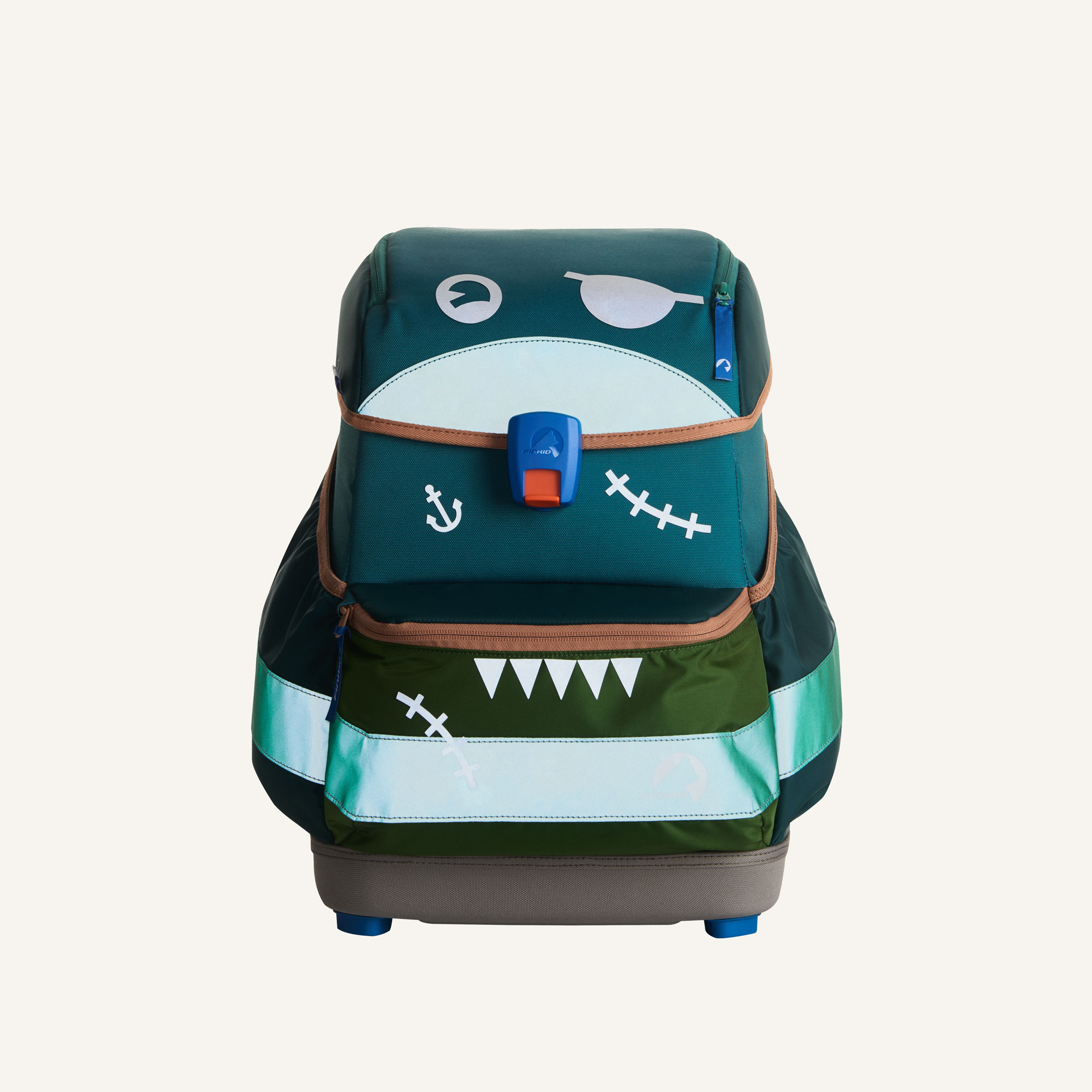 Finkid BUDDY EKO SPORT Schulranzen Set jungle mix Finkid BUDDY EKO SPORT Schulranzen Set jungle mix