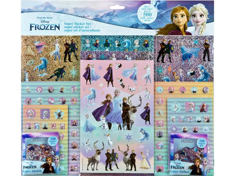 Undercover Super Sticker Set Frozen