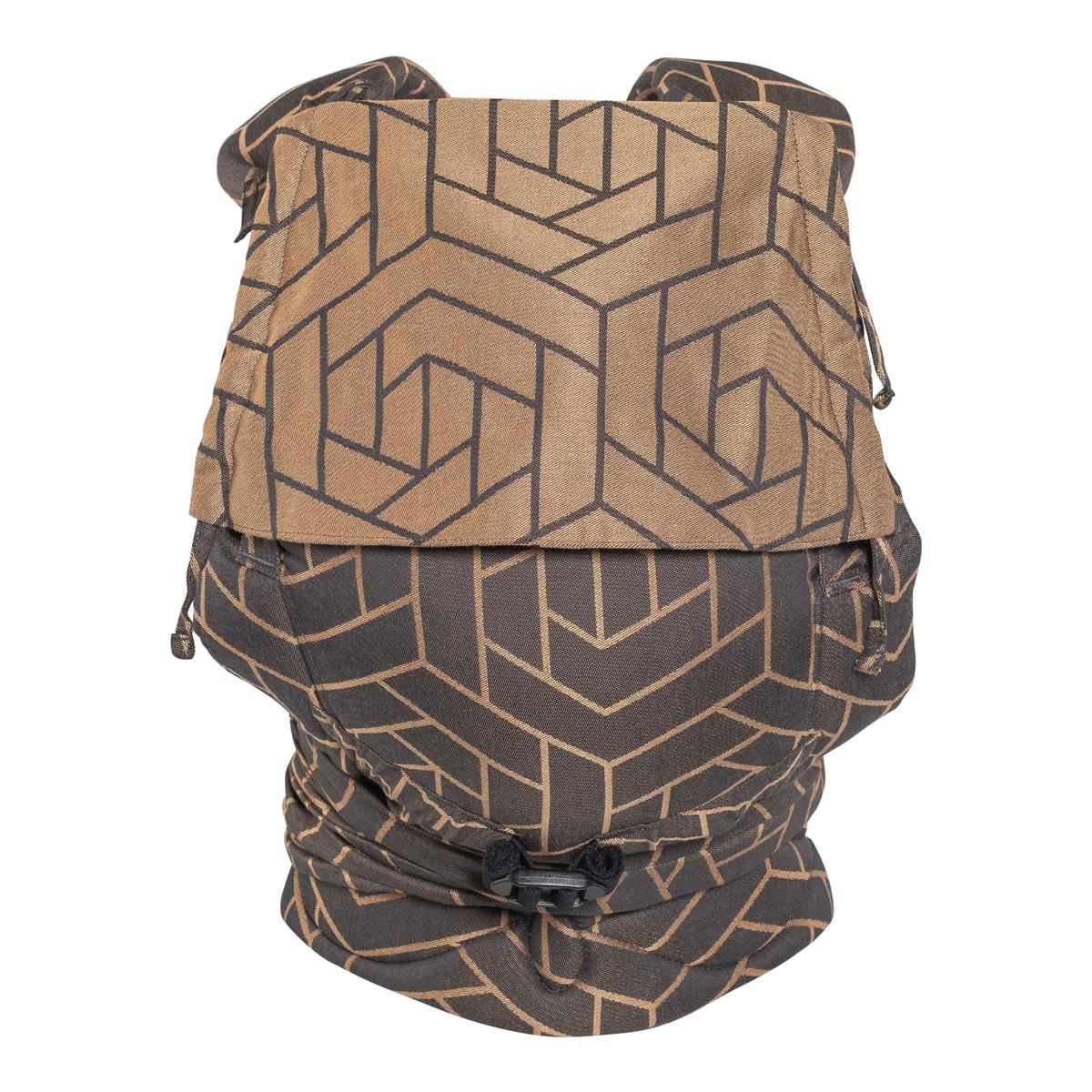 Schmusewolke HalfBuckle Maxi Graphic Copper Modal Schmusewolke HalfBuckle Maxi Graphic Copper Modal