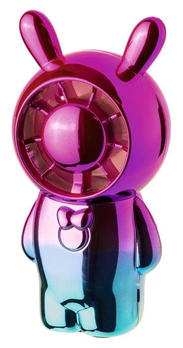 moses USB-Ventilator Metallic-Bunny Pink