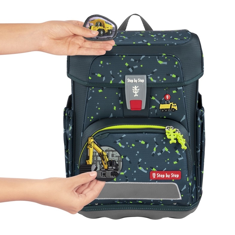 Step by Step Cloud Schulranzen-Set 5-tlg. Bager Rocco Step by Step Cloud Schulranzen-Set 5-tlg. Bager Rocco