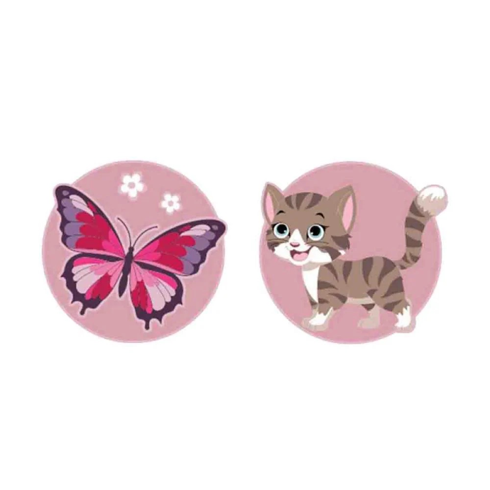 Schneiders Wechsel-Patches 2er Set Butterfly & Kitten