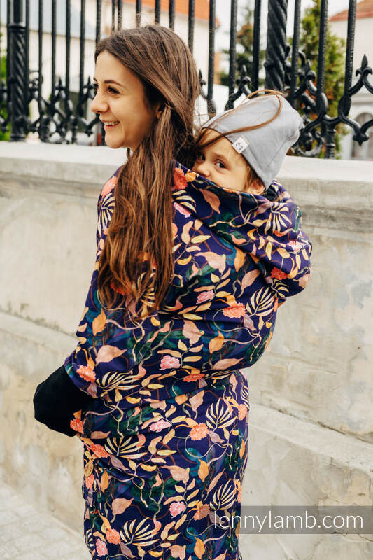 LennyLamb asymmetrische Tragepulli Gr. M Vintage Flowers