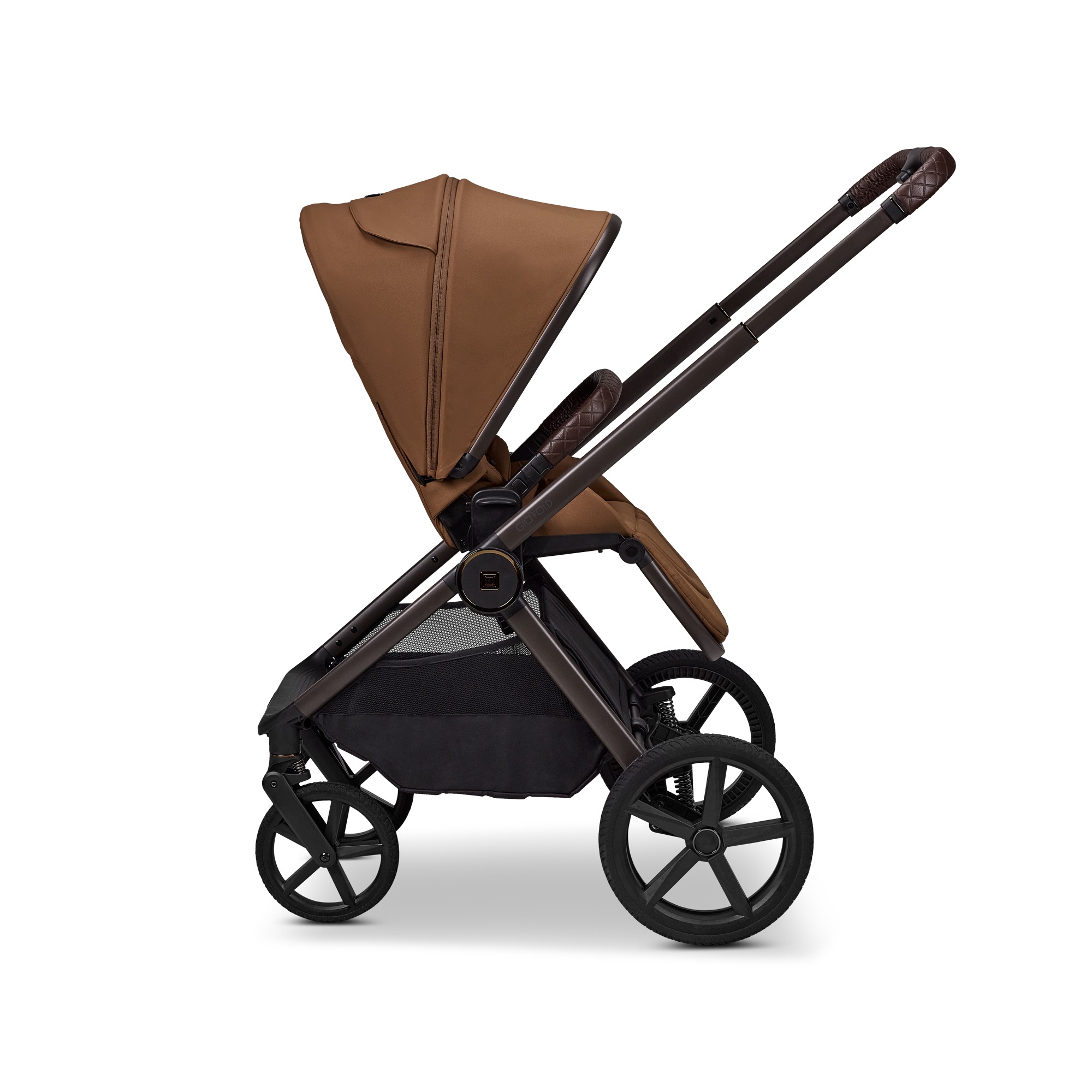 Moon GIO 2.0 Fold Kinderwagen-Set cognac
