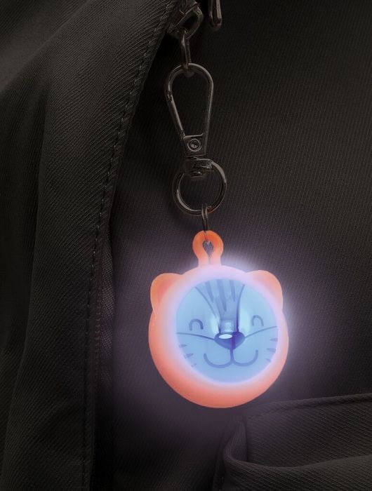 moses Aufladbare LED Anhänger Tierchen Orange