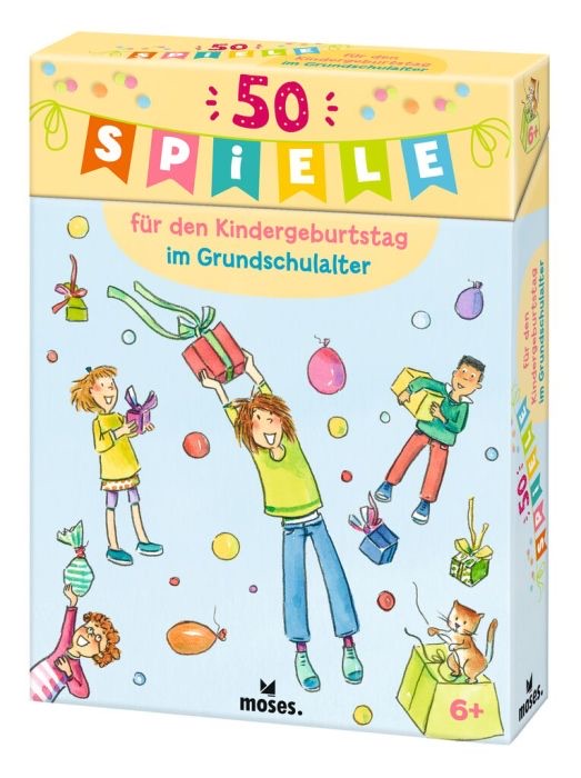 moses 50 Spiele für den Kindergeburtstag im Grundschulalter Buch moses 50 Spiele für den Kindergeburtstag im Grundschulalter Buch
