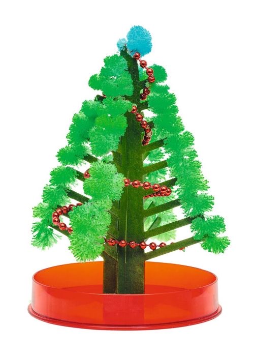 Moses Kristall-Weihnachtsbaum grün