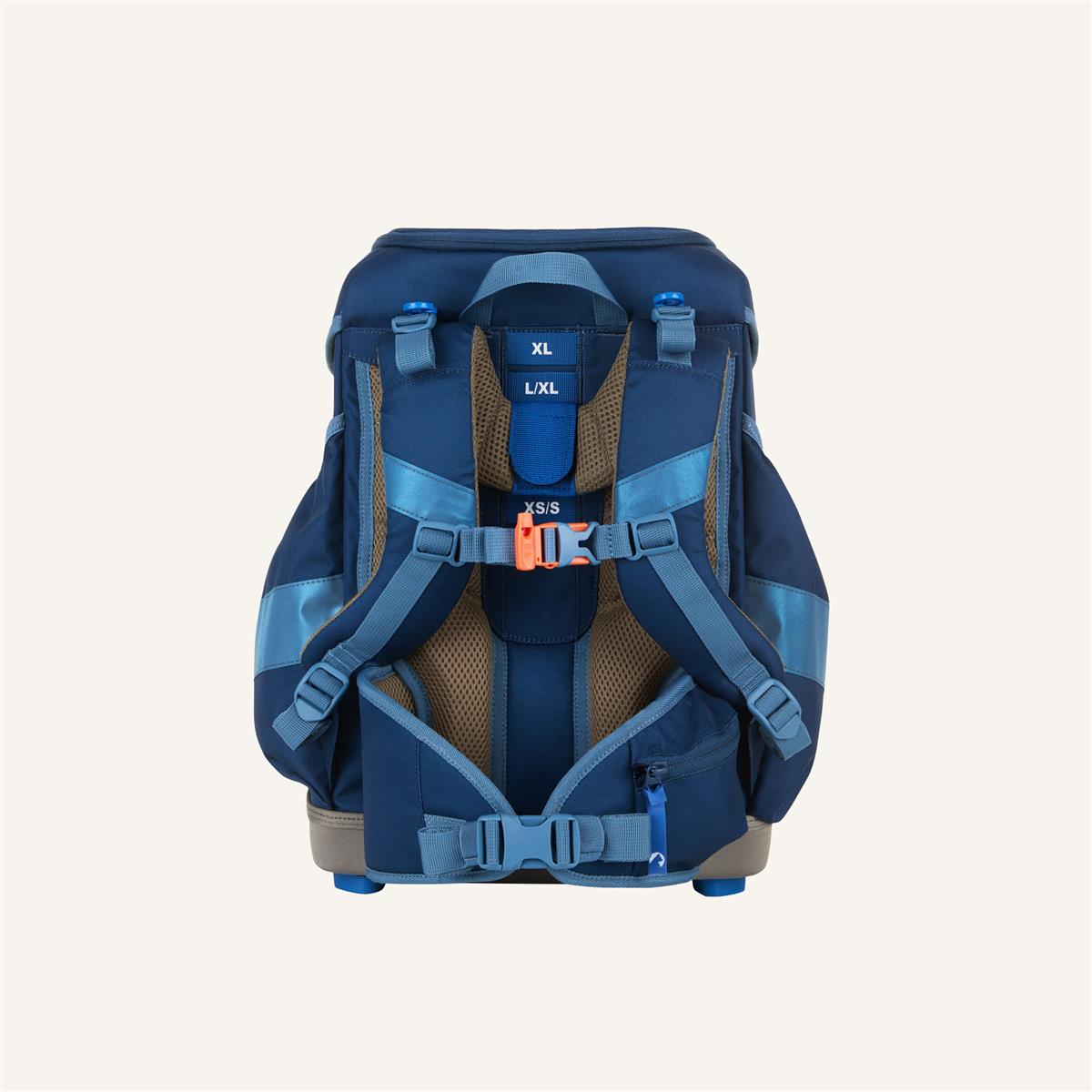 Finkid BUDDY EKO SPORT Schulranzen Set denim/dove