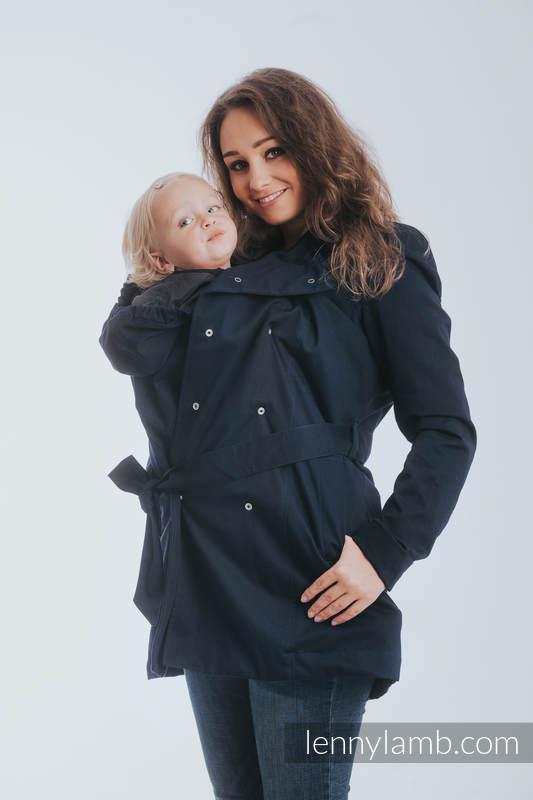 Lenny Lamb Tragejacke Trenchcoat - M (38) - schwarz
