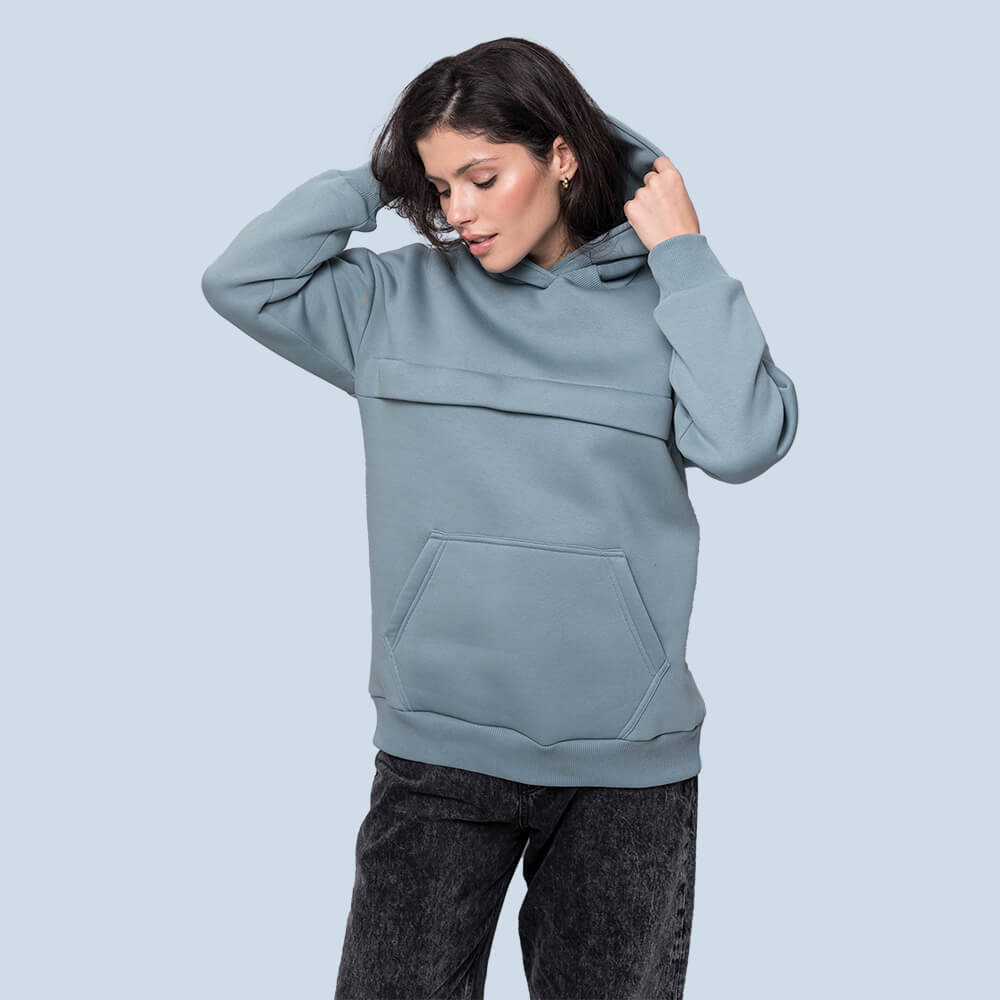 Love & Carry® Umstands- und Stilloversize-Hoodie Eis M Love & Carry® Umstands- und Stilloversize-Hoodie Eis M