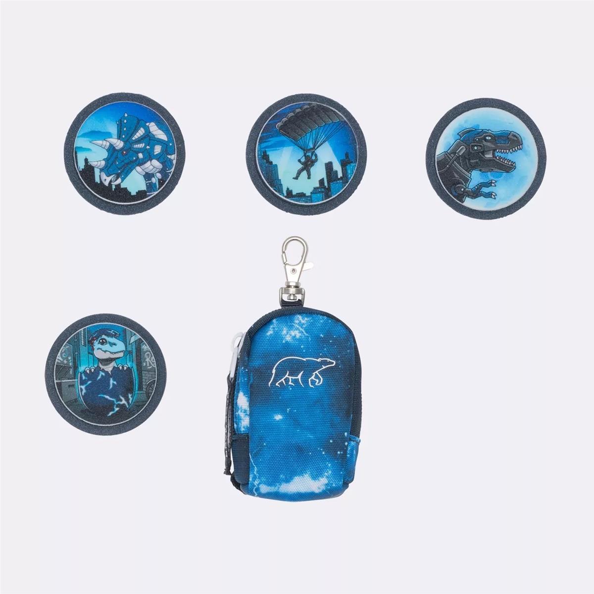 Beckmann Mini Rucksack mit Buttons (Klettis) Set