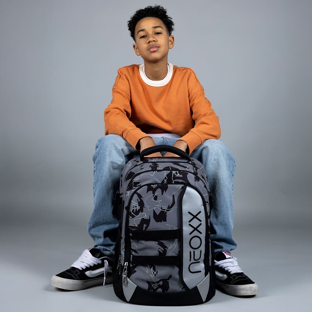 neoxx ACTIVE PRO Schulrucksack Dragon Thunder