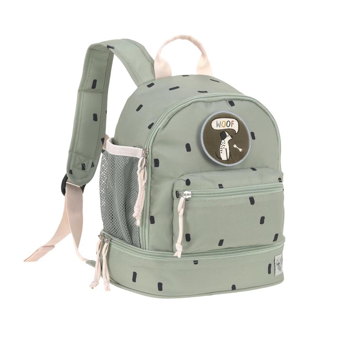 Lässig Kindergartenrucksack Mini Happy Prints Oliv
