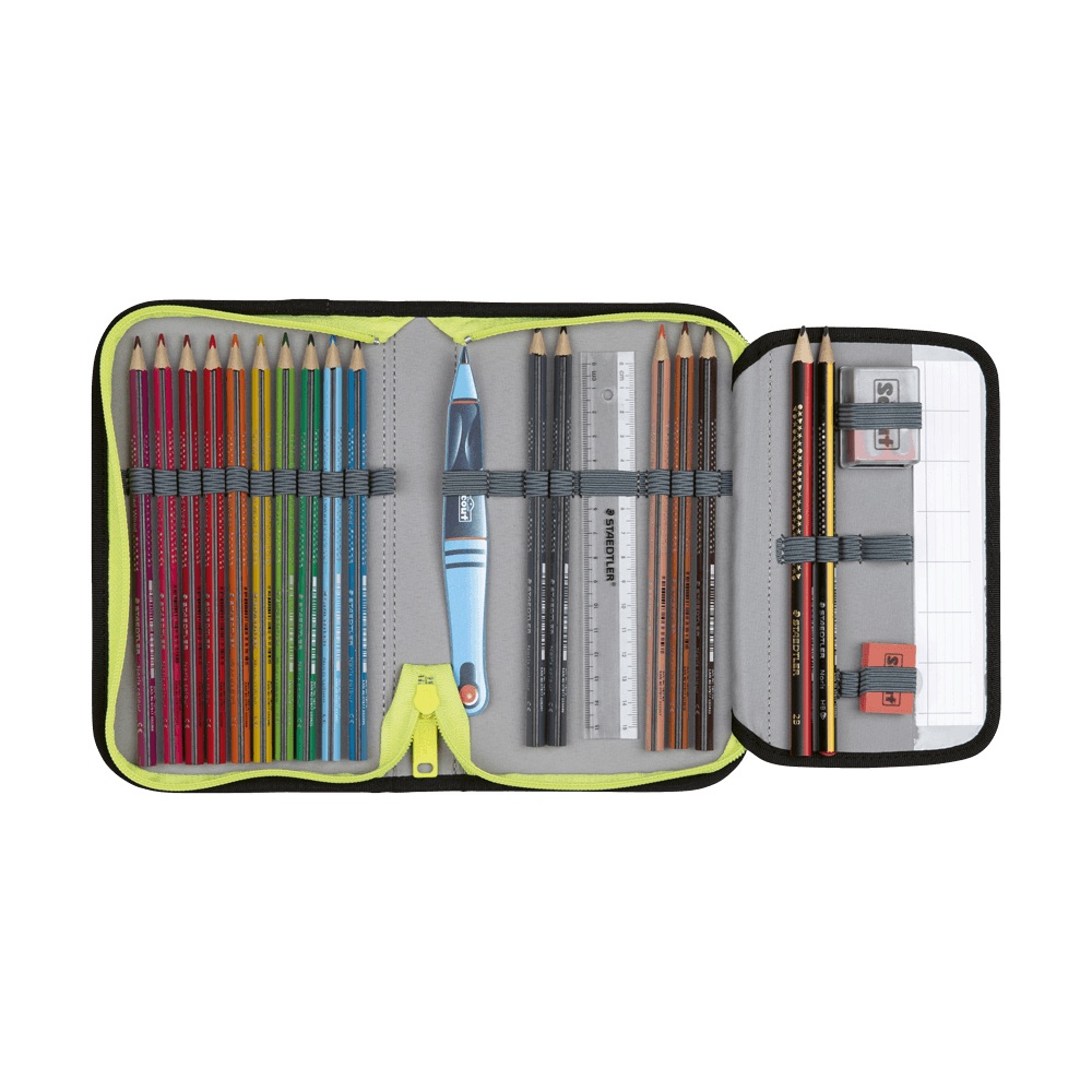 Scout Micro Schulranzen-Set 4-tlg. Superflash Extreme Soccer Star