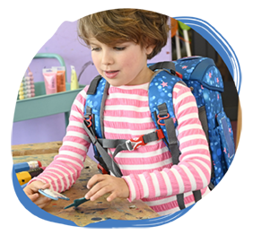 Step by Step Cloud Schulranzen-Set 5-tlg. Starship Galactus