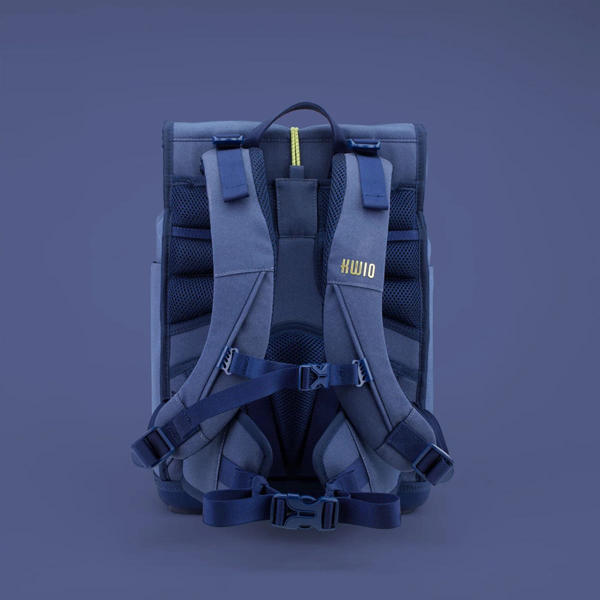 Kwio BAGG Schulranzen-Set Polar