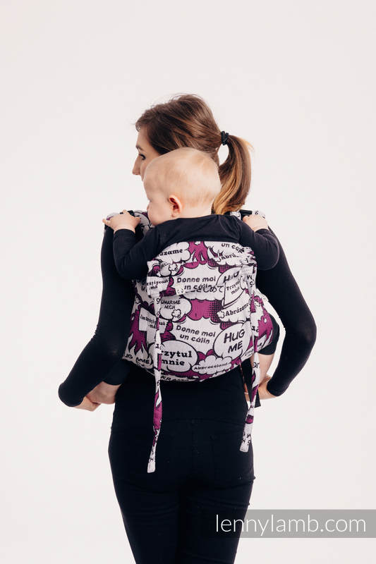 Lenny Lamb Onbuhimo Toddlersize - Hug me Pink