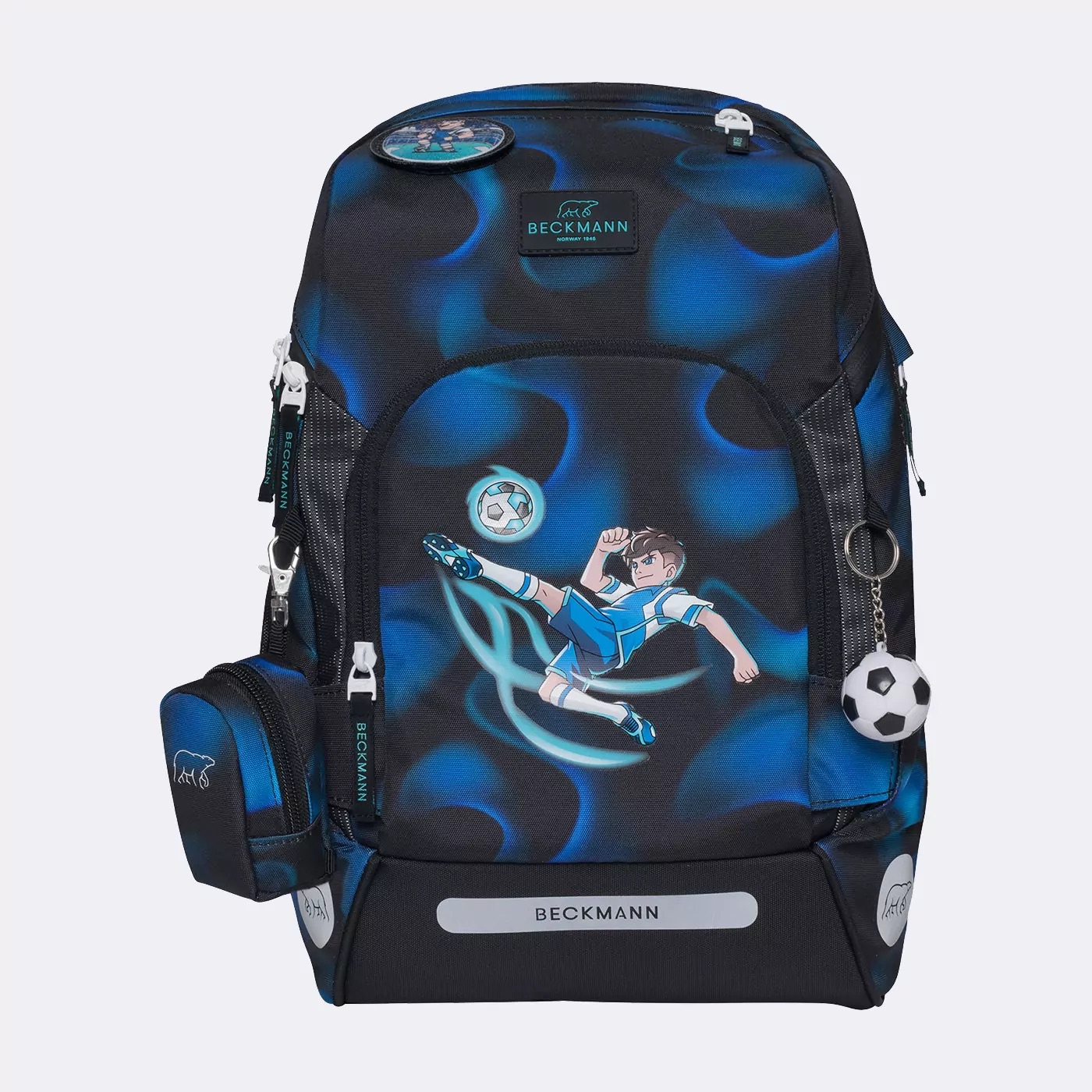 Beckmann Schulrucksack-Set Active Air FLX 6-teilig Magic League