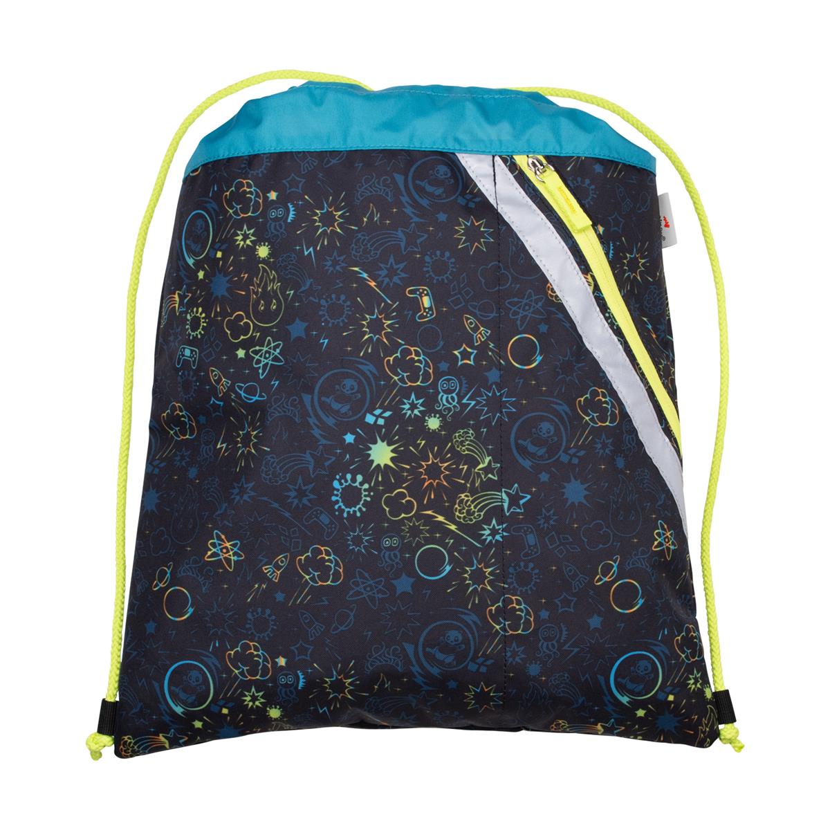 Der Die Das Schulranzen-Set Ergoflex Easy 2025 tlg. LED Crazy