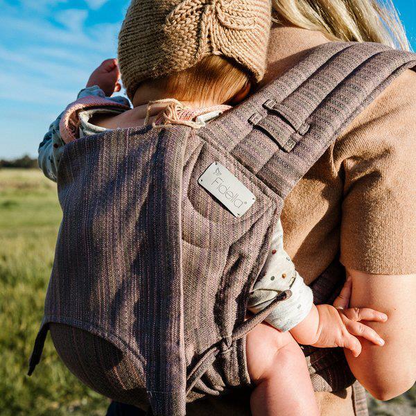 Fidella® Tragehilfe FlyTai Toddlersize Bohemian karamellbraun - Premium Kollektion