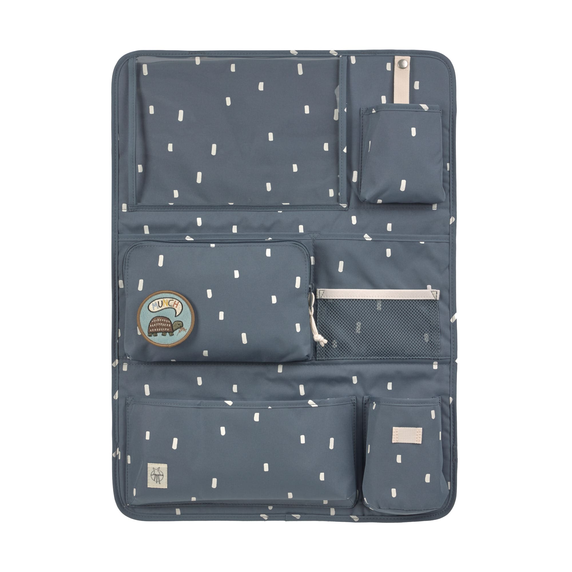 Lässig Auto Organizer Kinder Happy Prints Dunkelblau Lässig Auto Organizer Kinder Happy Prints Dunkelblau