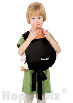 Hoppediz Puppentrage schwarz Hoppediz Puppentrage schwarz