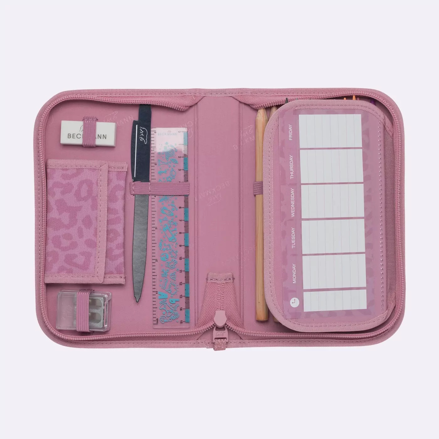 Beckmann Schulrucksack-Set Active Air FLX 6-teilig Furry Beckmann Schulrucksack-Set Active Air FLX 6-teilig Furry