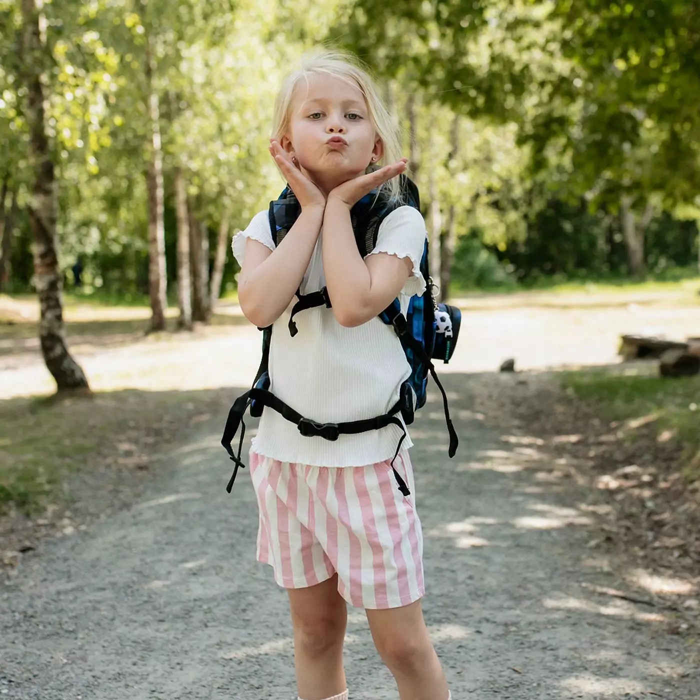 Beckmann Schulrucksack-Set Active Air FLX 6-teilig Magic League