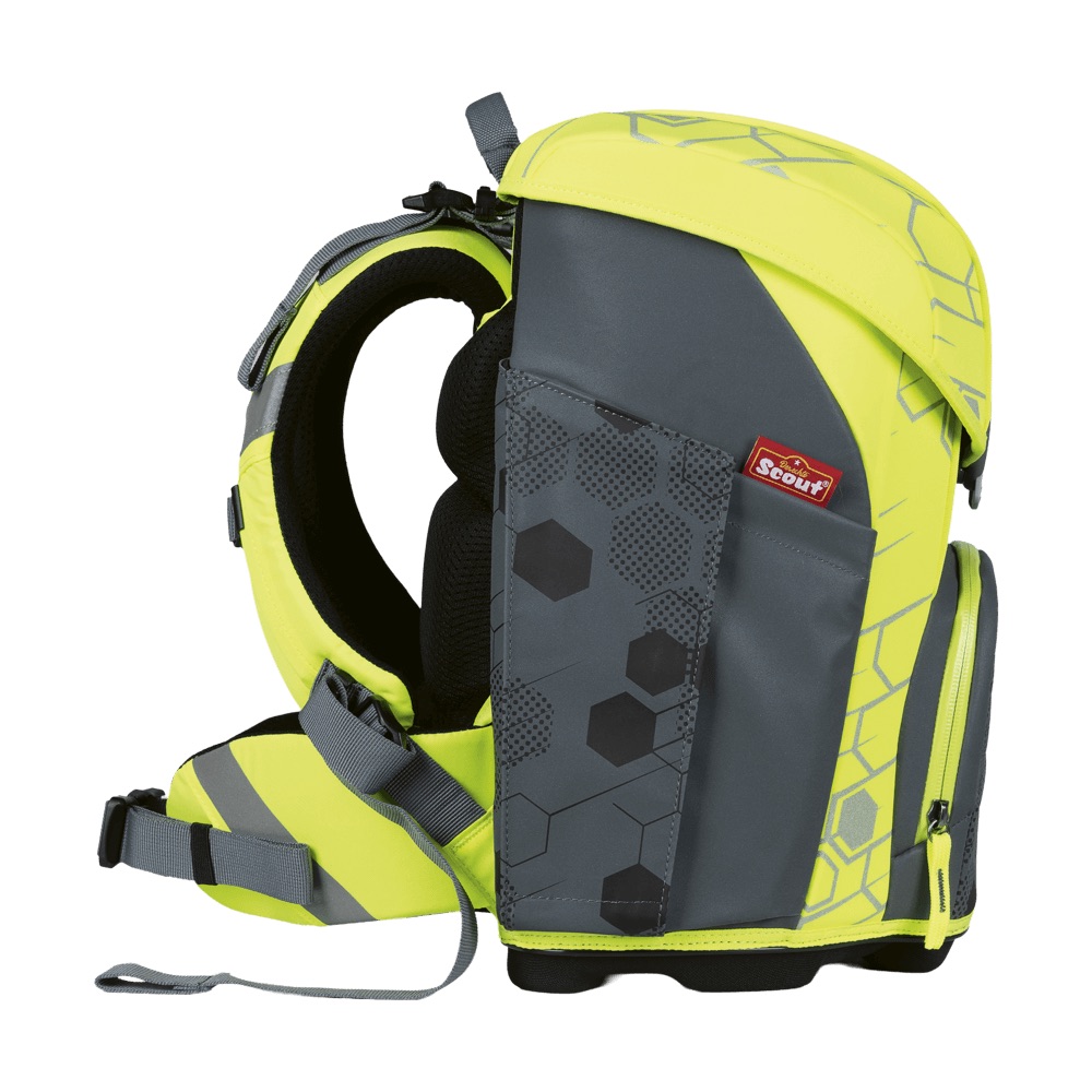 Scout Micro Schulranzen-Set 4-tlg. Superflash Extreme Soccer Star