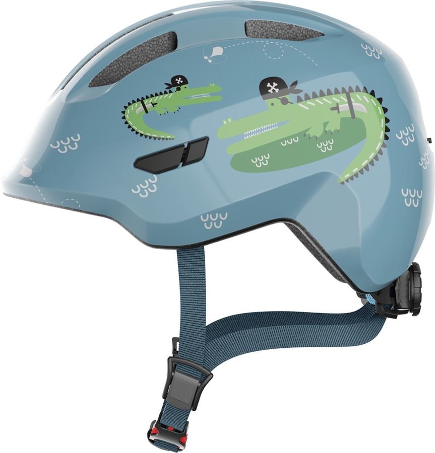 ABUS SMILEY 3.0 45-50 cm (S) blue croco ABUS SMILEY 3.0 45-50 cm (S) blue croco