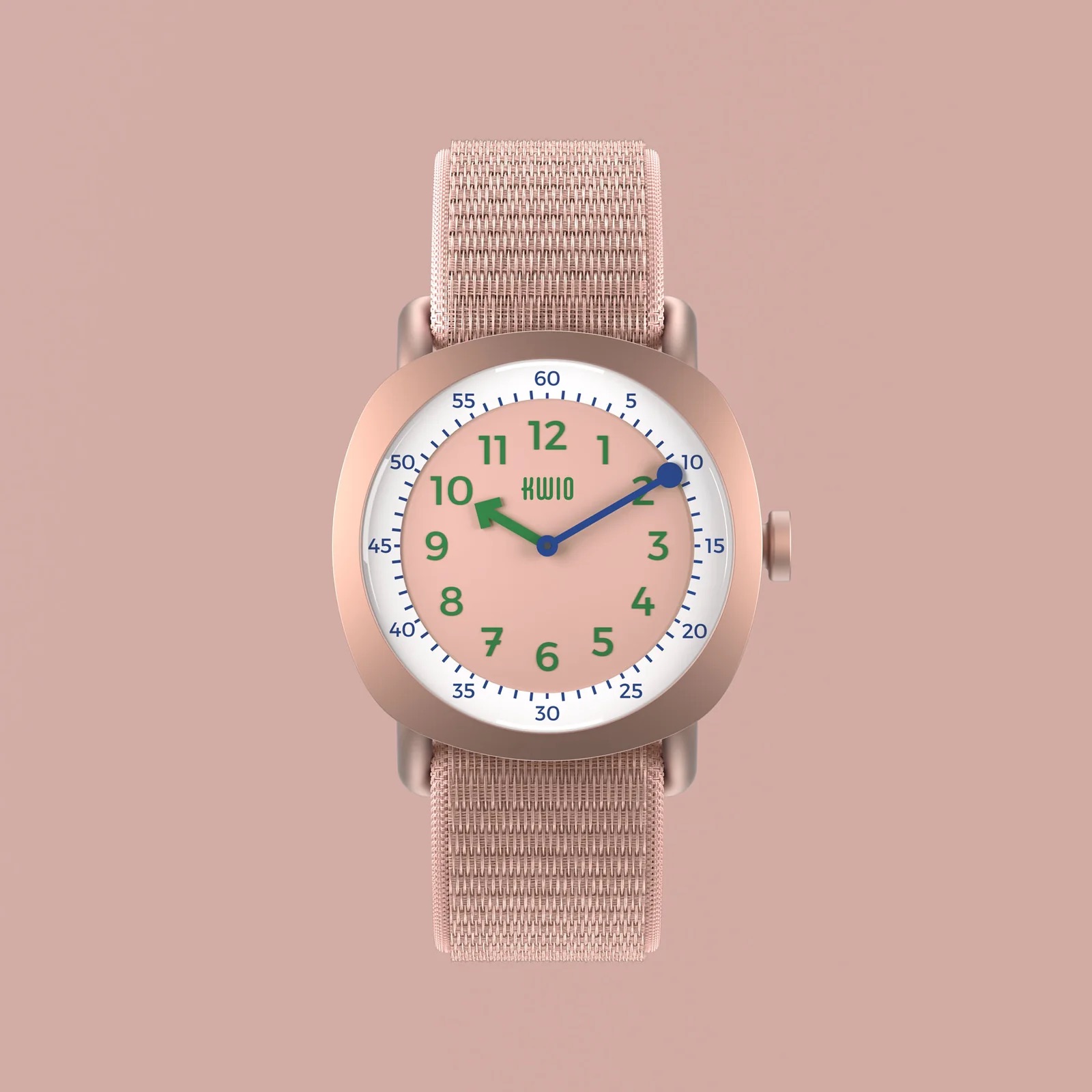 KWIO Tikk Armbanduhr für Kinder Powder Rose