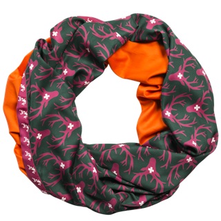 AiBi Känguru - Gr. 1 - Hirsch dunkel reversibel uni orange