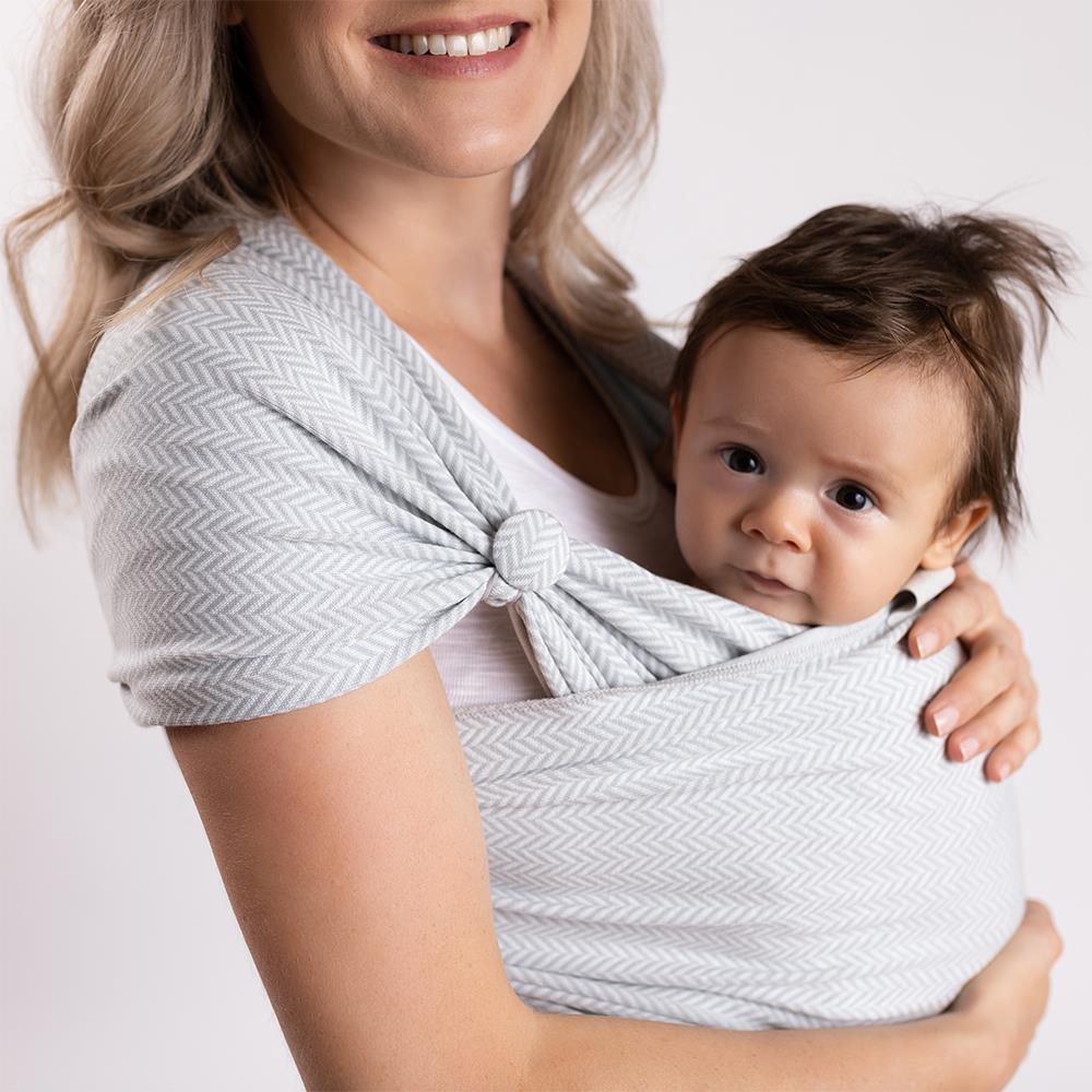 cocoo•me Tragetuch MINO grau-weiß cocoo•me Tragetuch MINO grau-weiß