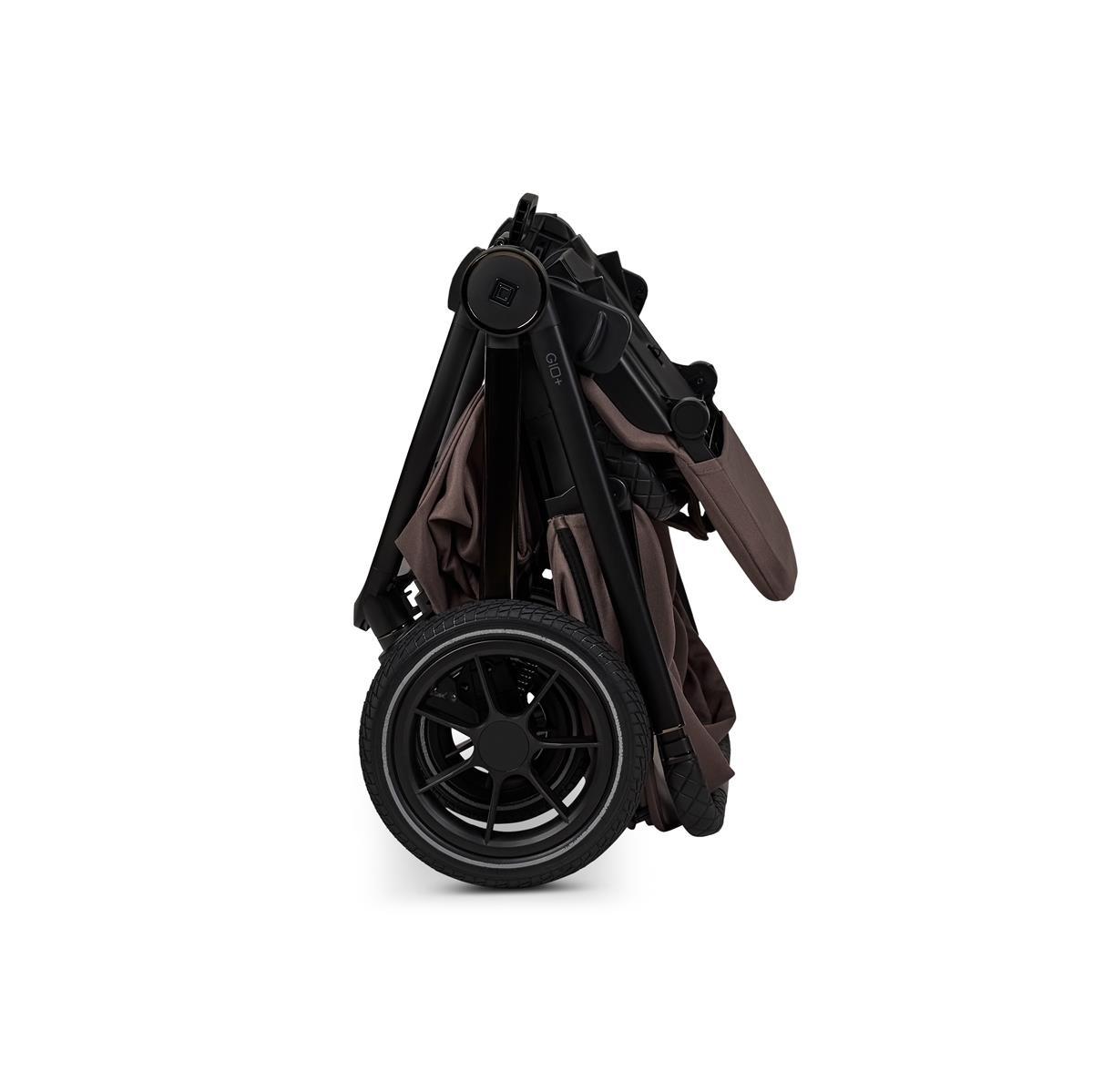 Moon GIO+ Kinderwagen-Set tonka / chrome Moon PIÙ Kinderwagen SET tonka / matt