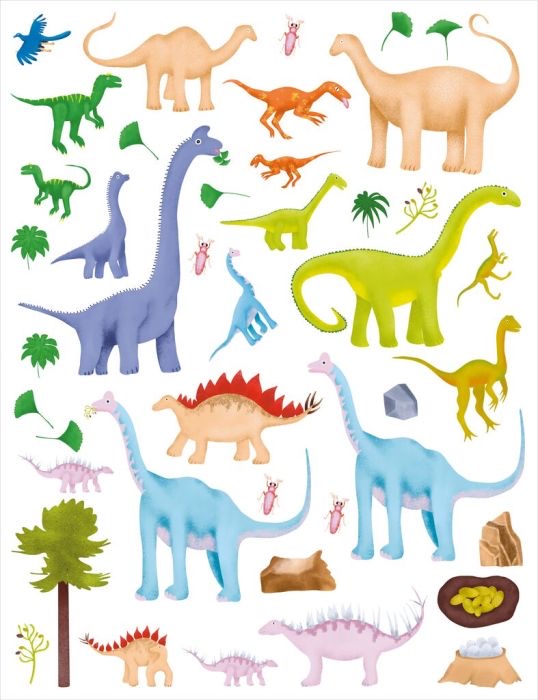 moses Mein magisches Rubbelsticker-Buch Dinosaurier