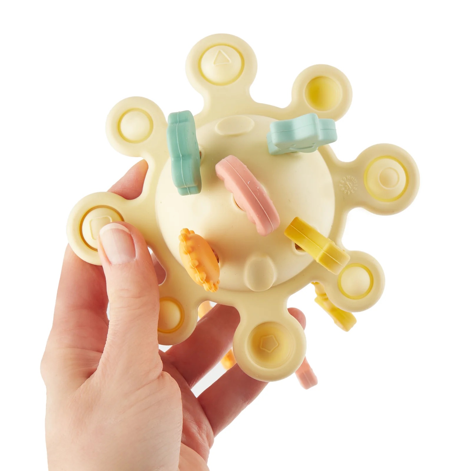 bieco Spielwaren Silikon Montessori Aktivitätsspielzeug banana