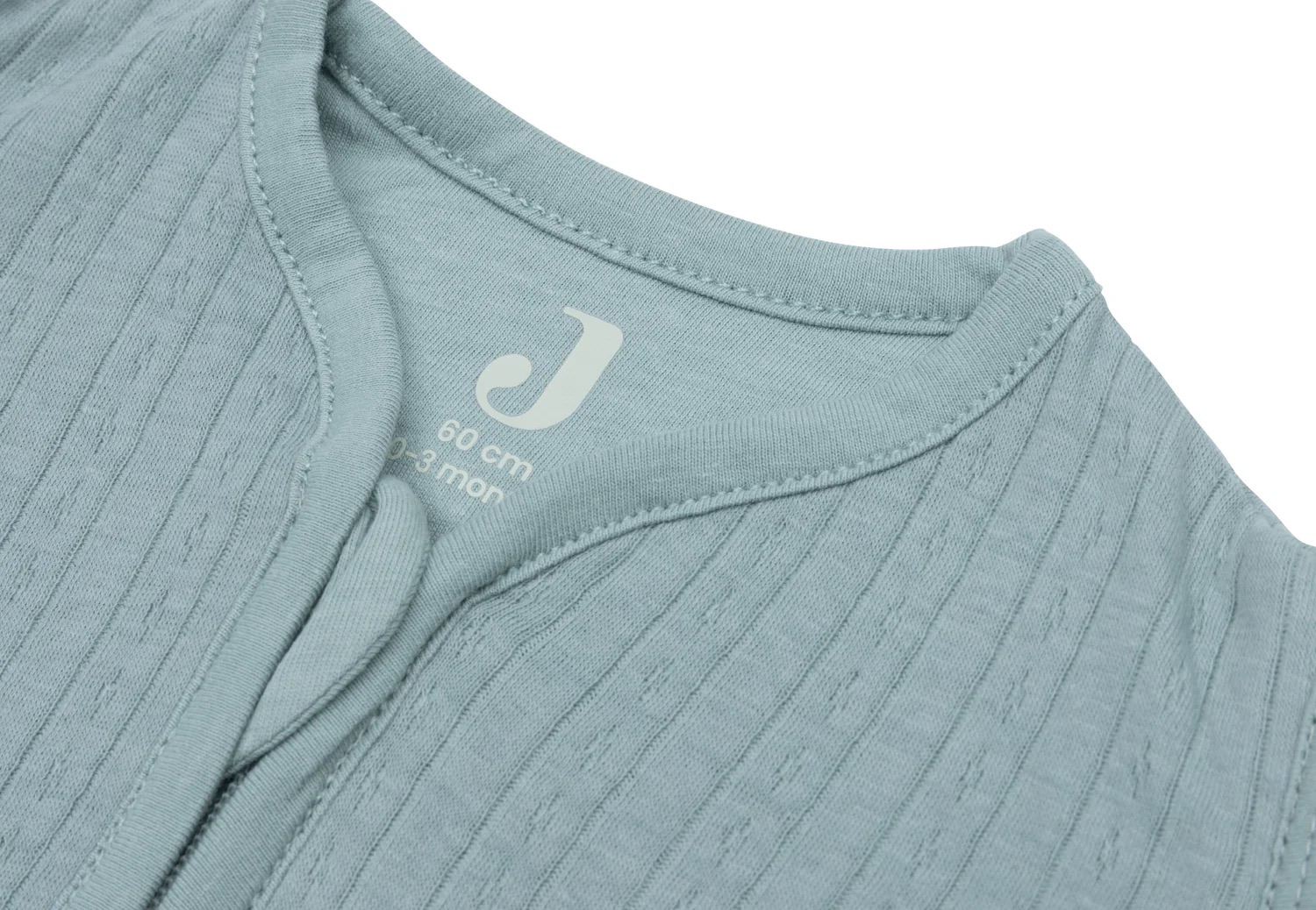 Jollein Schlafsack Newborn mit abnehmbaren Ärmeln Ajour 60 cm Sea Green