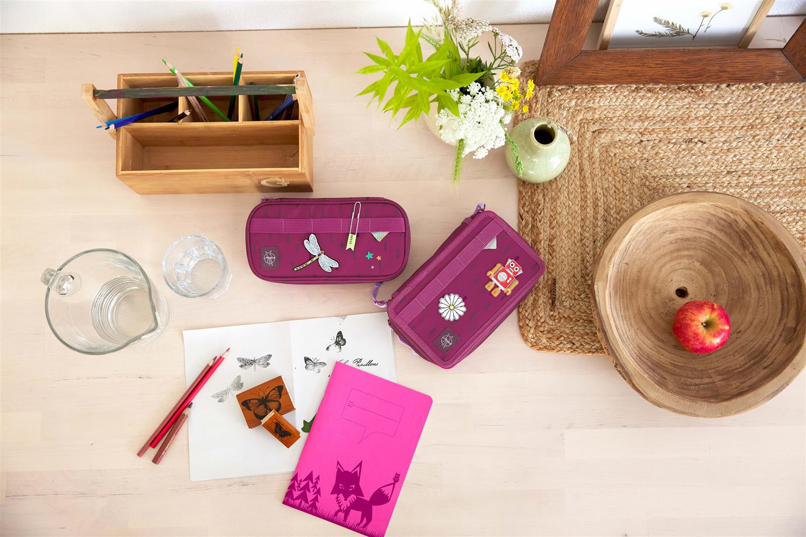 Lässig Schlampermäppchen Unique Speckles Berry Lässig Schlampermäppchen Unique Speckles Berry