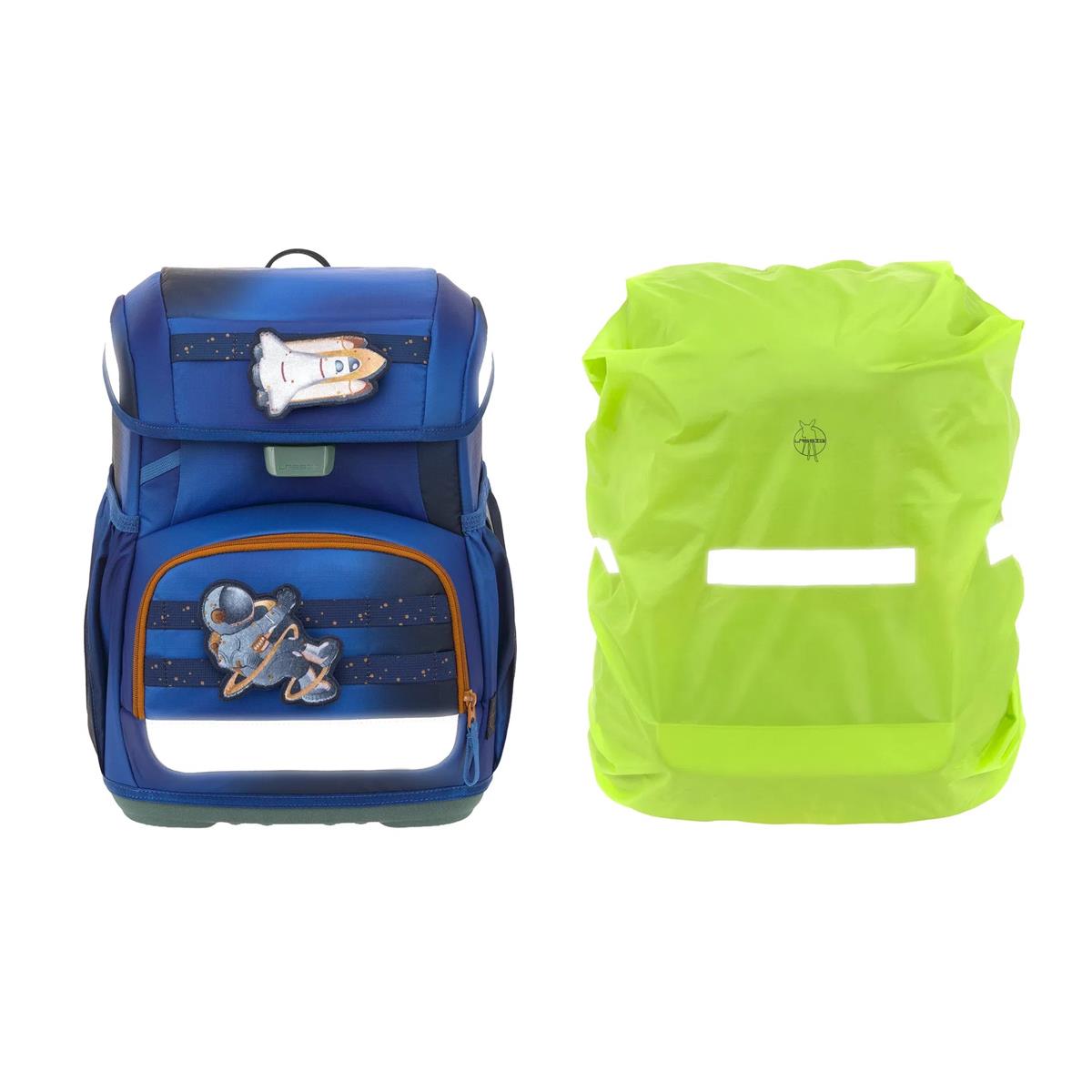 Lässig Schulranzen-Set Unique Light 2026 Space Blau