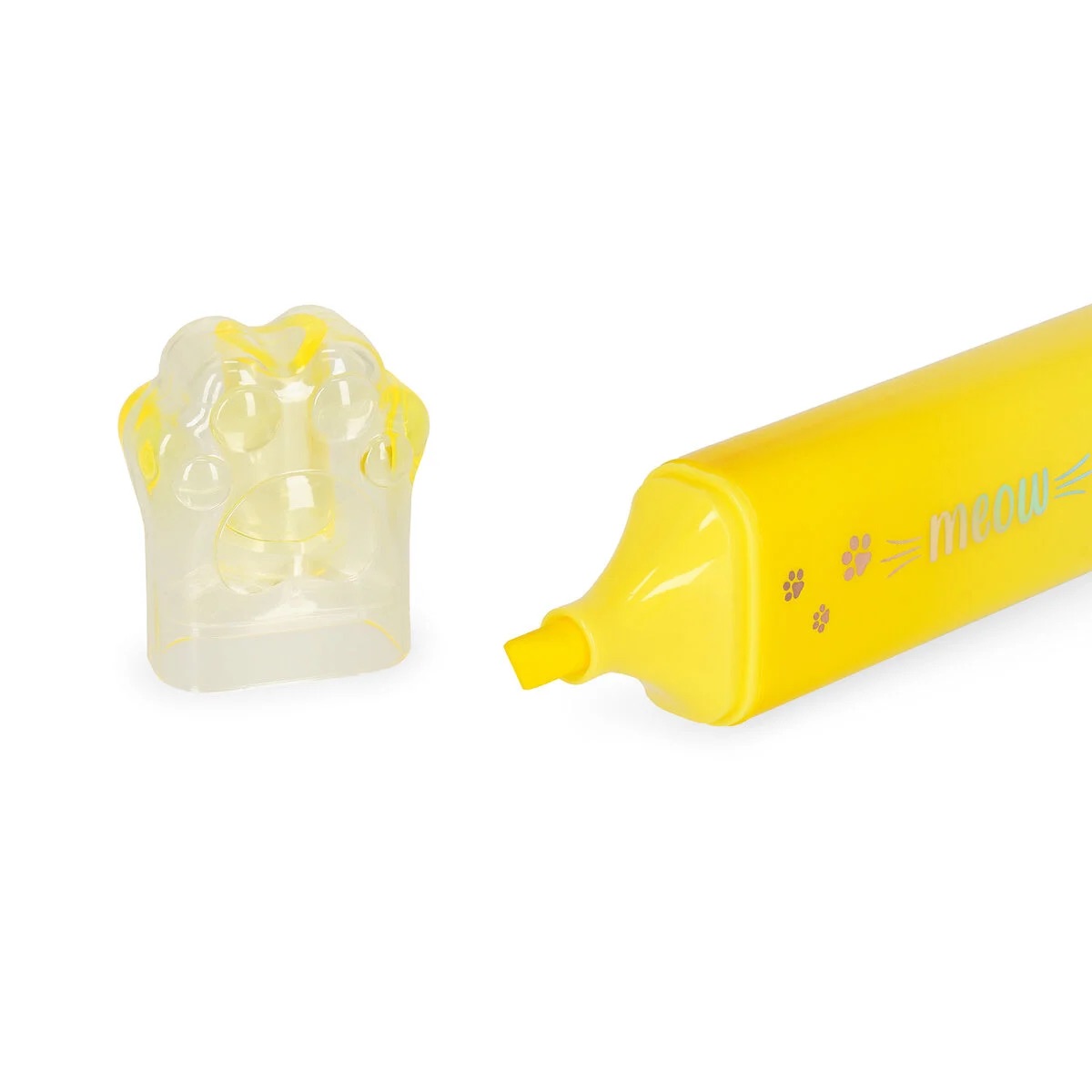 Legami Textmarker Meow Kitty Yellow