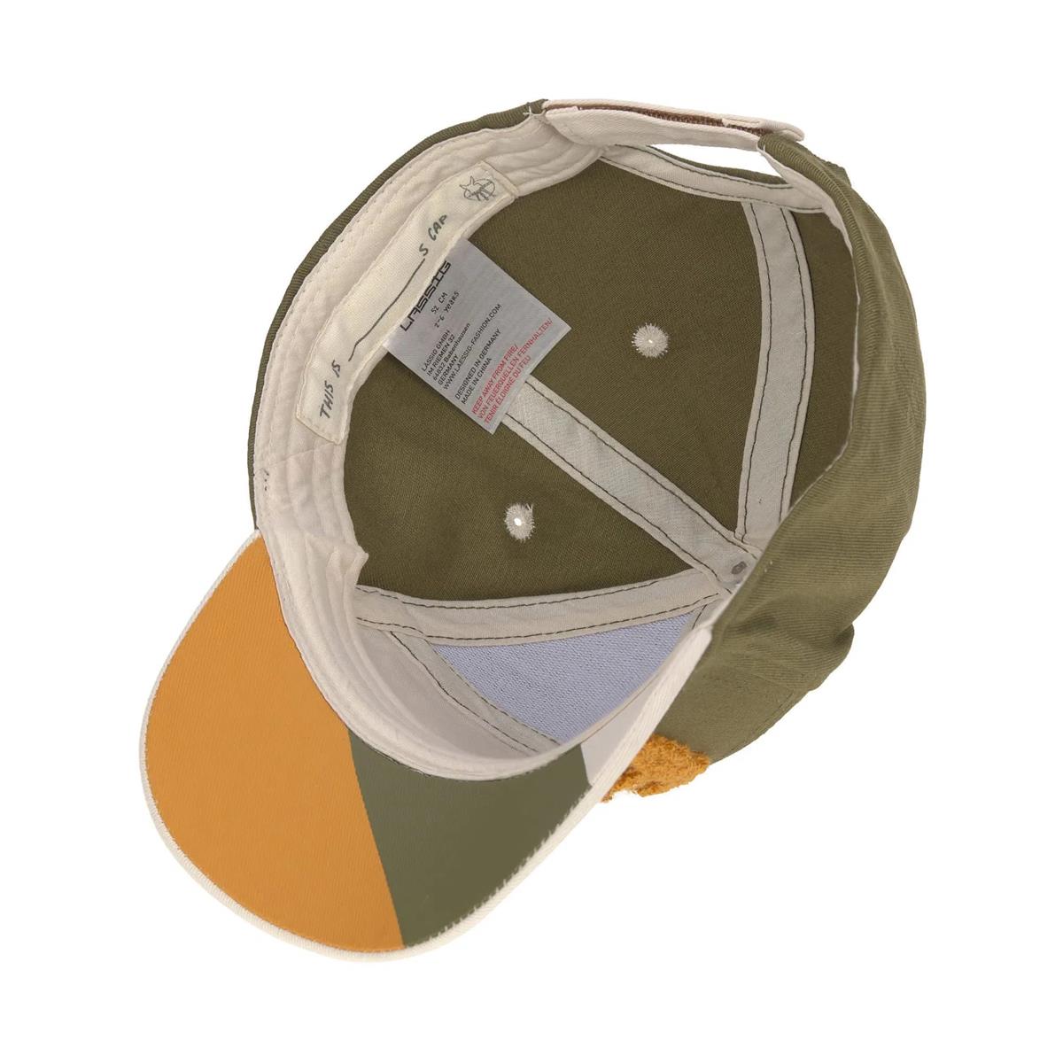 Lässig Basecap Kinder 48 (1-2 Jahre) Fun, Sand/ olive
