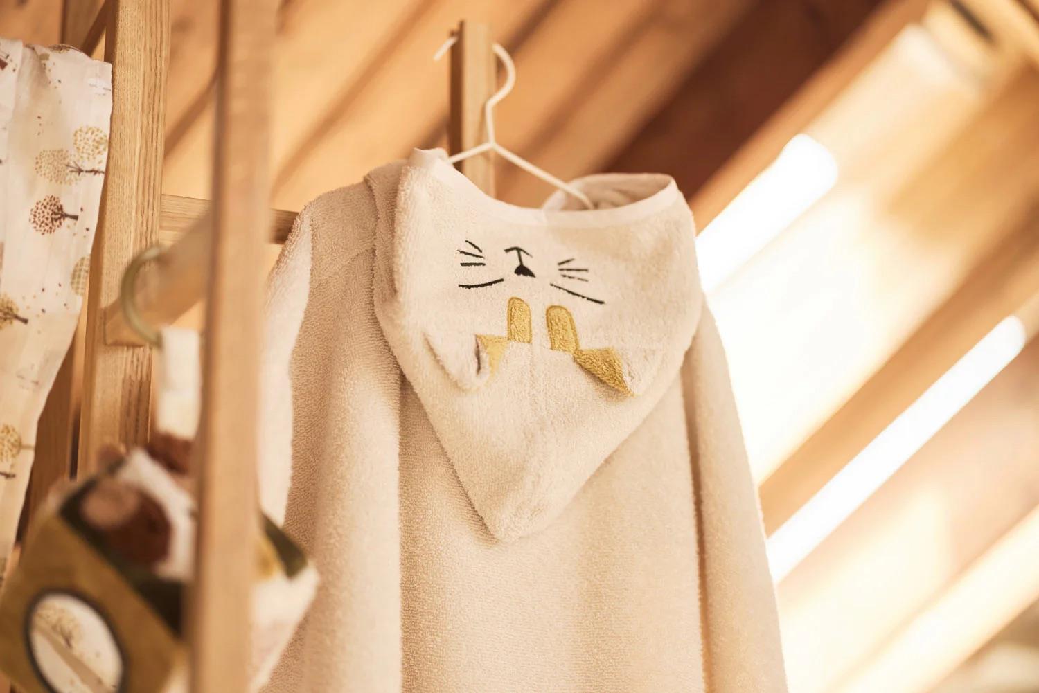 Jollein Badeponcho Frottee Charlie Cat 4.jpg Jollein Badeponcho Frottee Charlie Cat