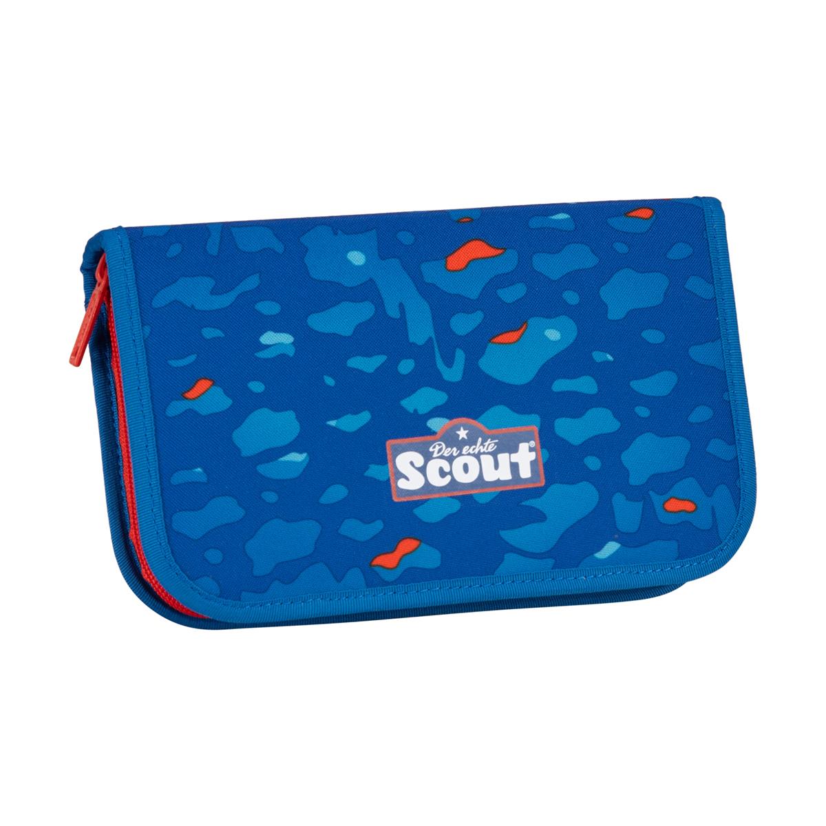 Scout Schulranzen-Set Neo 4.tlg. Exklusiv Superflash Blue Dino