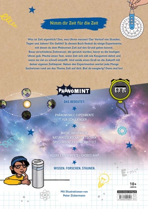 moses PhänoMINT Die Zeit-Werkstatt Hardcover