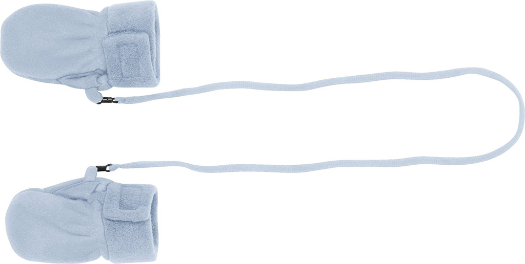 Playshoes Fleece-Baby-Fäustlinge hellblau