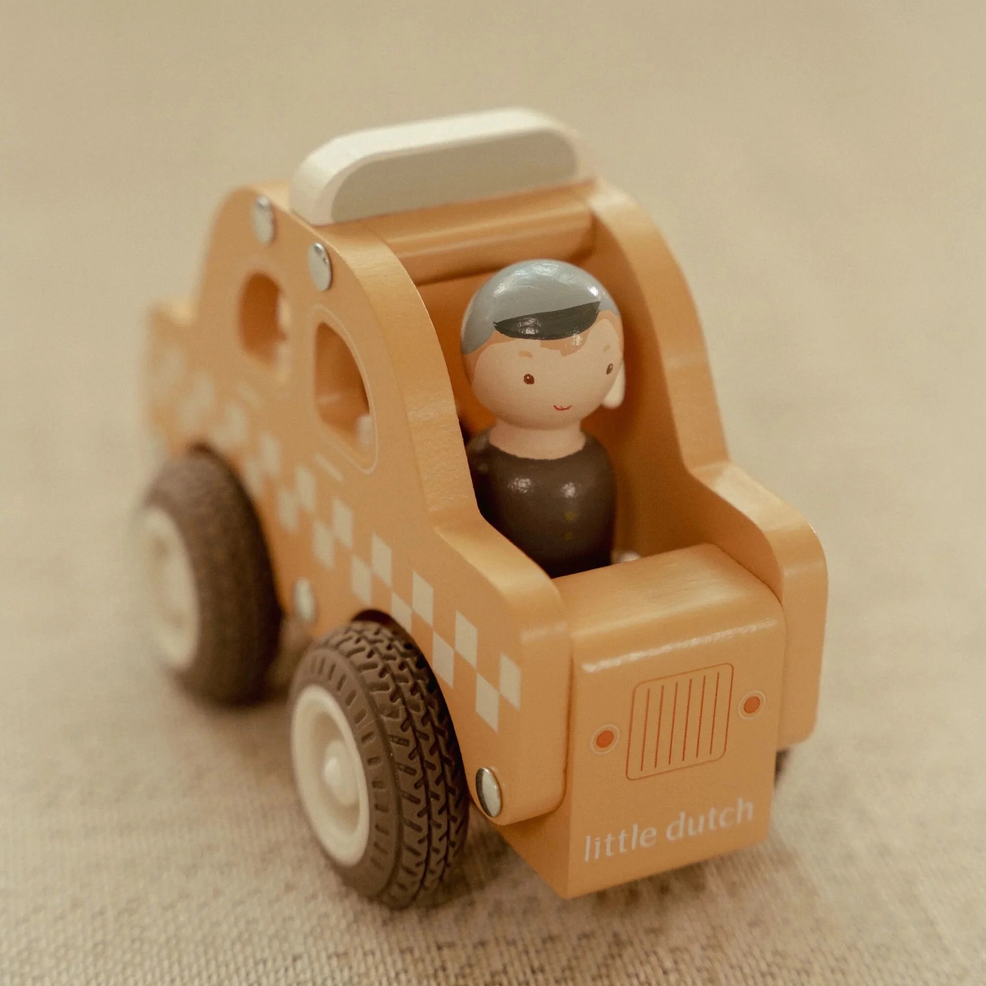 Little Dutch Holzspielzeug Holztaxi Little Dutch Holzspielzeug Holztaxi